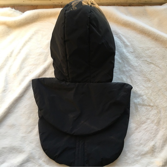 NWT Zara QUILTED PUFFER HOODIE NECK WARMER - Picture 8 of 11